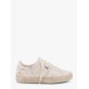 Soul star low-top leather sneakers with used effect