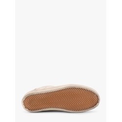 Soul star low-top leather sneakers with used effect