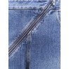 Spiral stone washed jeans