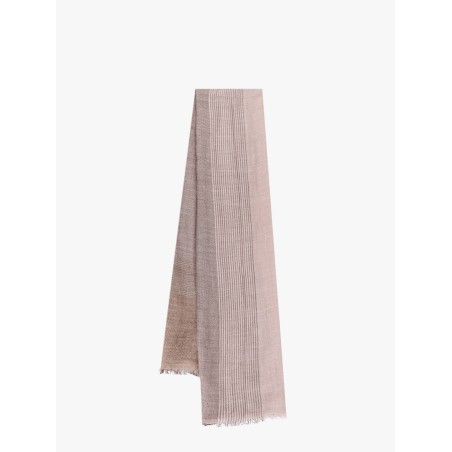 Silk and linen scarf
