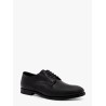Lace-up patent leather shoe