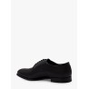 Lace-up patent leather shoe