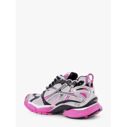 Mesh and nylon low-top sneakers