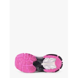 Mesh and nylon low-top sneakers