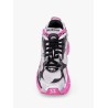 Mesh and nylon low-top sneakers