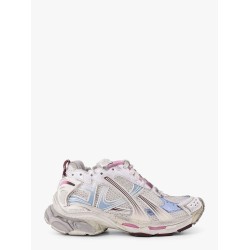 Mesh and nylon low-top sneakers