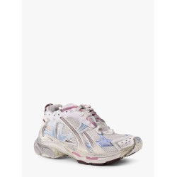 Mesh and nylon low-top sneakers