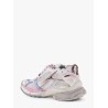 Mesh and nylon low-top sneakers