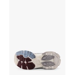 Mesh and nylon low-top sneakers