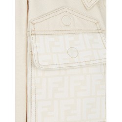 Ff off white denim jacket