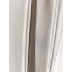 Silk long skirt with deep slit