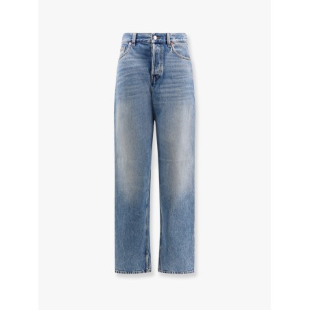 Boyfriend jeans with gucci rosso ancora tag