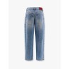 Boyfriend jeans with gucci rosso ancora tag