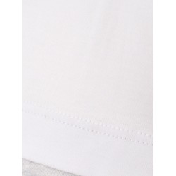 Cotton t-shirt with contrasting profiles