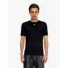Cotton t-shirt with frontal logo