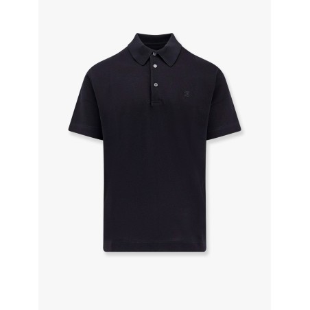 Piqué cotton polo shirt with 4g embroidery