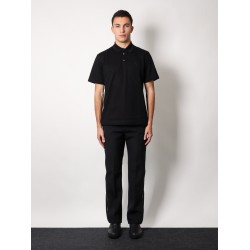 Piqué cotton polo shirt with 4g embroidery