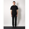 Piqué cotton polo shirt with 4g embroidery