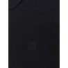 Piqué cotton polo shirt with 4g embroidery