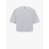 Crop jersey t-shirt