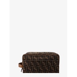 Ff jacquard fabric beauty case