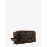Ff jacquard fabric beauty case