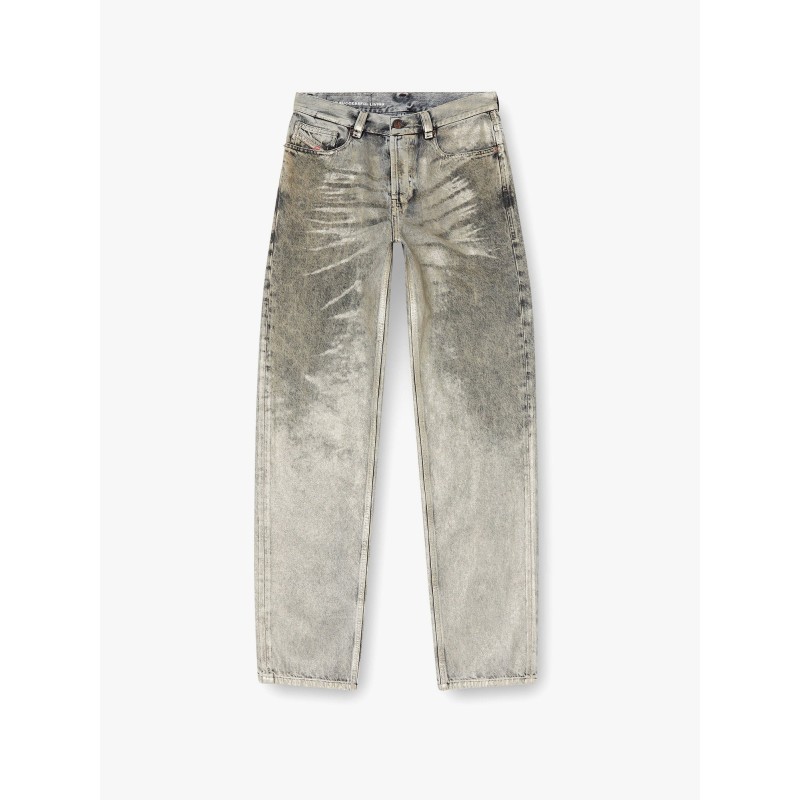 1988 d-ark cotton jeans with laminated effect