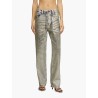 1988 d-ark cotton jeans with laminated effect
