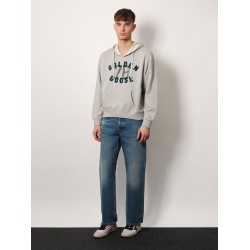 Used effect cotton sweatshirt