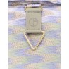 Jacquard hemp, linen and silk caban