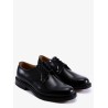 Leather lace-up shoe