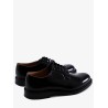 Leather lace-up shoe