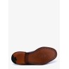 Leather lace-up shoe