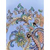 Stretch viscose dress with iconic print