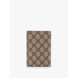 Gg supreme fabric passport case