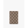 Gg supreme fabric passport case