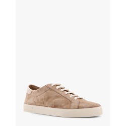 Suede low-top sneakers