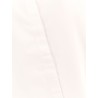 Cotton shirt with asymmetric closure