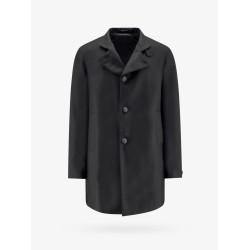 Water repellent virgin wool coat