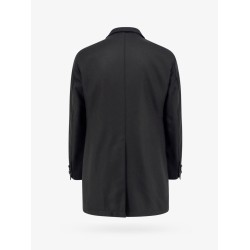 Water repellent virgin wool coat