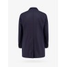 Water repellent virgin wool coat