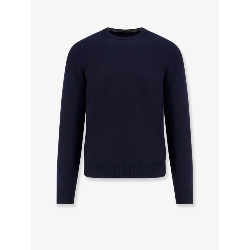 Wool basic sweater