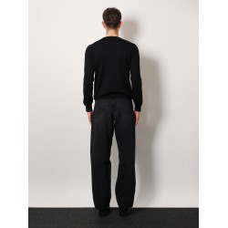 Wool basic sweater