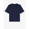 Cotton T-shirt with lettering logo