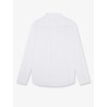 Cotton shirt with iconic logo patch