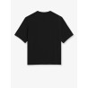 Cotton T-shirt with iconic logo patch