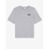 Cotton T-shirt with lettering logo