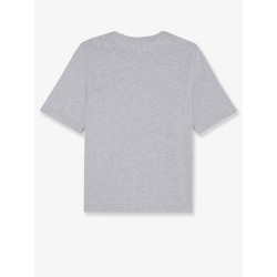 Cotton T-shirt with lettering logo