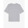 Cotton T-shirt with lettering logo