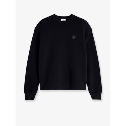 Cotton sweatshirt with Bold Fox Head patch